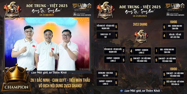 AoE Trung Viet 2025 and the ending "Absolutely cinema"- Photo 5.