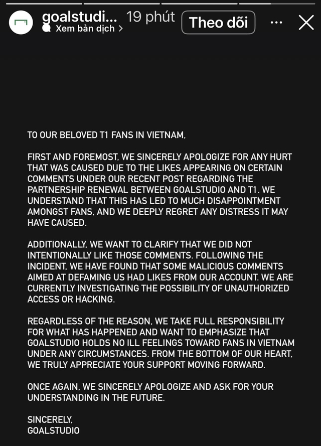 An angered brand T1 in Vietnam, the apology makes the fan community more pressing- Photo 2.