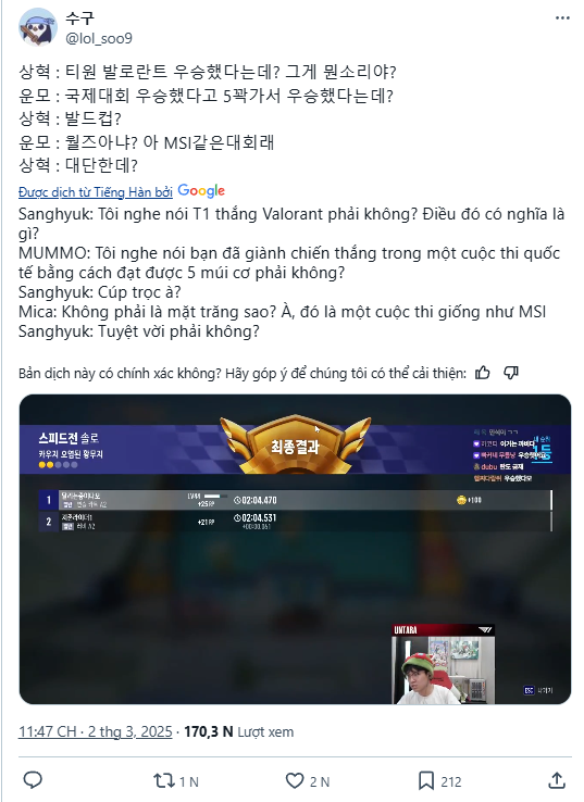 Faker spoke after T1 Valorant won the championship but made the audience "disorient"- Photo 2.
