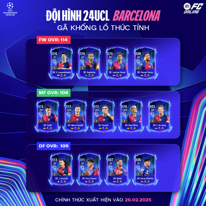 FC Online launched blockbuster 24UCL: Gather 24 teams to the knockout round C1- Photo 3.