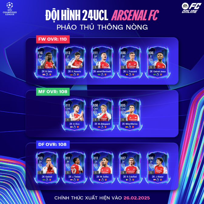 FC Online launched blockbuster 24UCL: Gathering 24 teams to the knockout round C1- Photo 2.