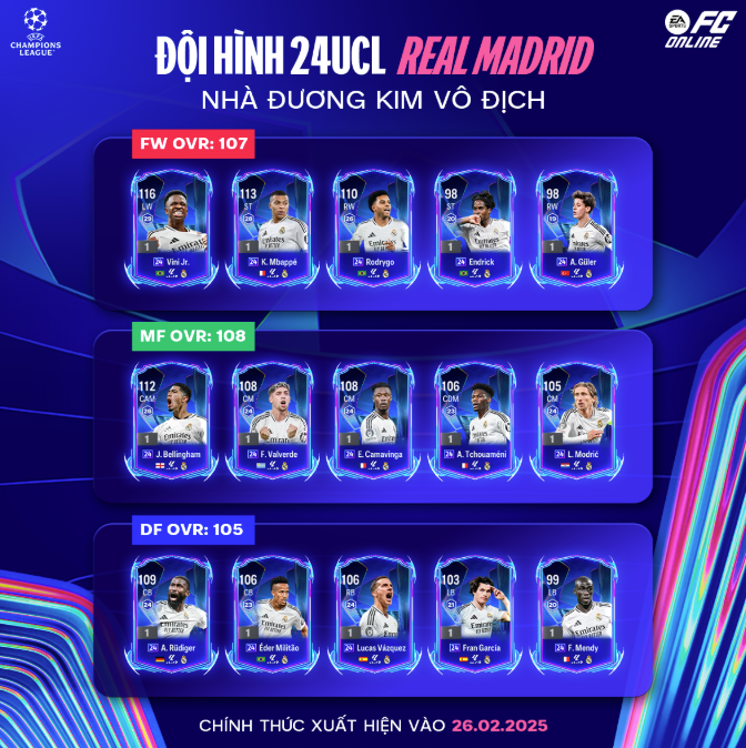 FC Online launched blockbuster 24UCL: Gathering 24 teams to the knockout round C1- Photo 4.