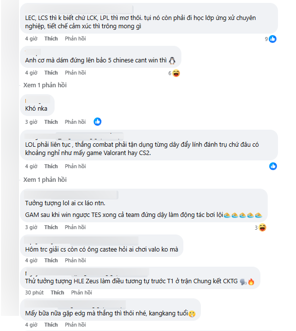 The LoL audience could not help 