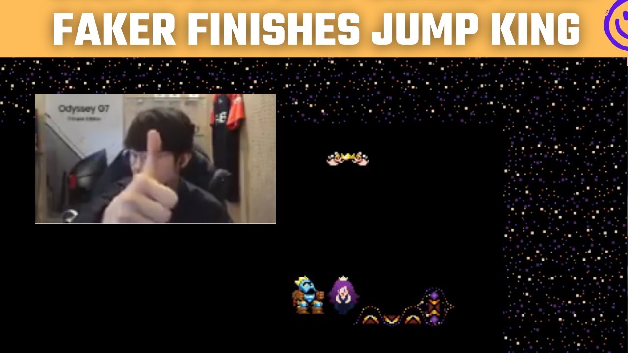 The Jump King long -term game has also been back when Faker continuously livestream this game