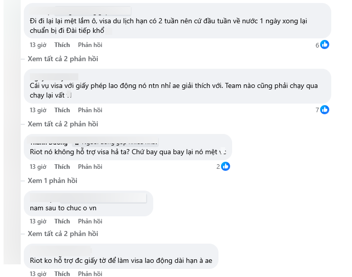 The audience also talked about the problem