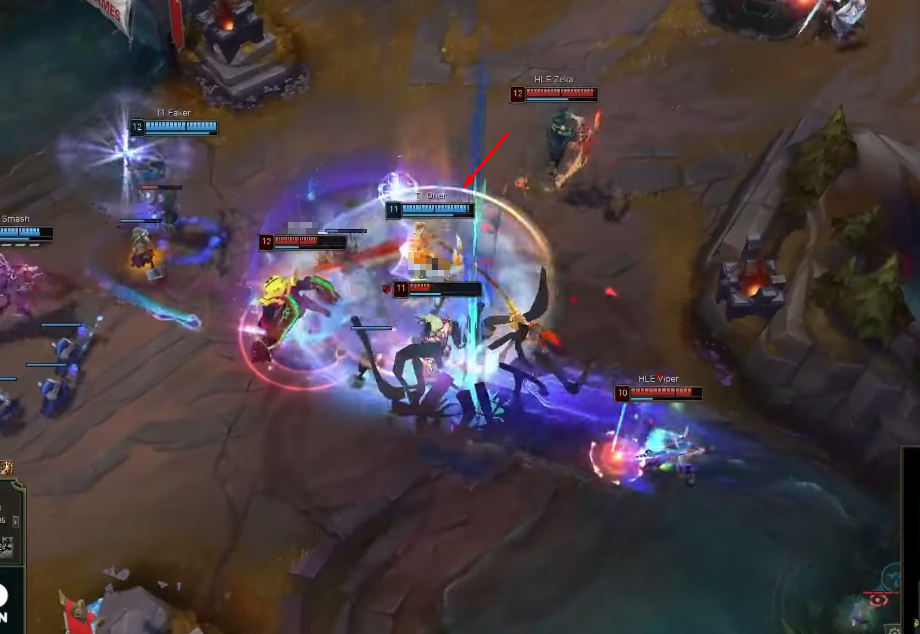 HLE really grasped t1 