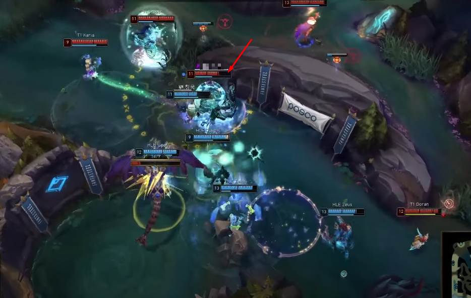 HLE really grasped t1 