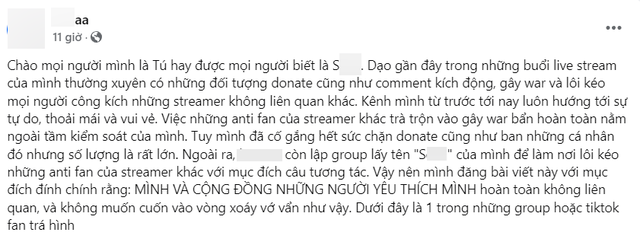 The fans of Nam Streamer S. "Var extremely powerful" Mixi, 2 unrelated names are also contagious- Photo 5.