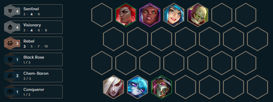 Season 13: Flattening all opponents 