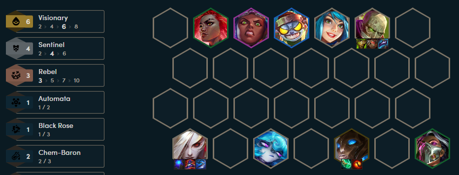 Season 13: Flattening all opponents 