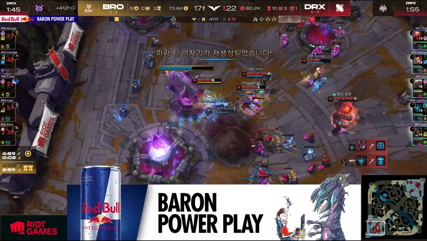 Drx has a backward and lazyfeel performance