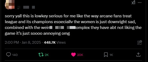 Gamers of League of Legends unexpectedly 