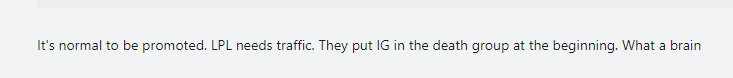 LPL again 