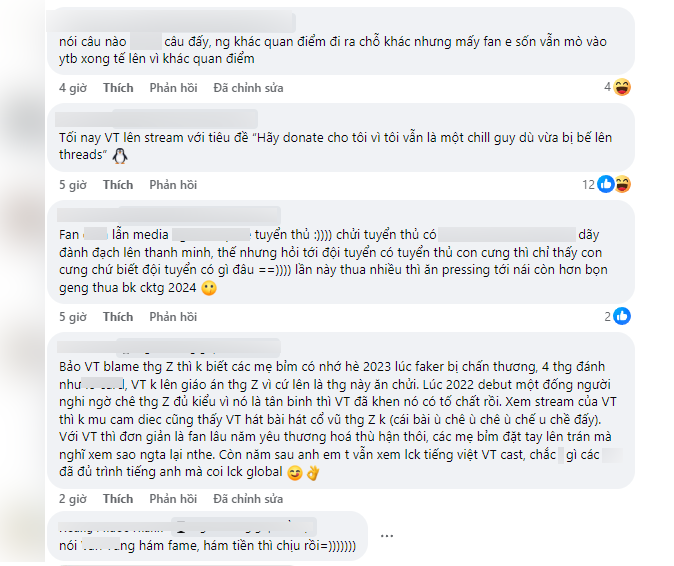VCS audience defended Nam BLV
