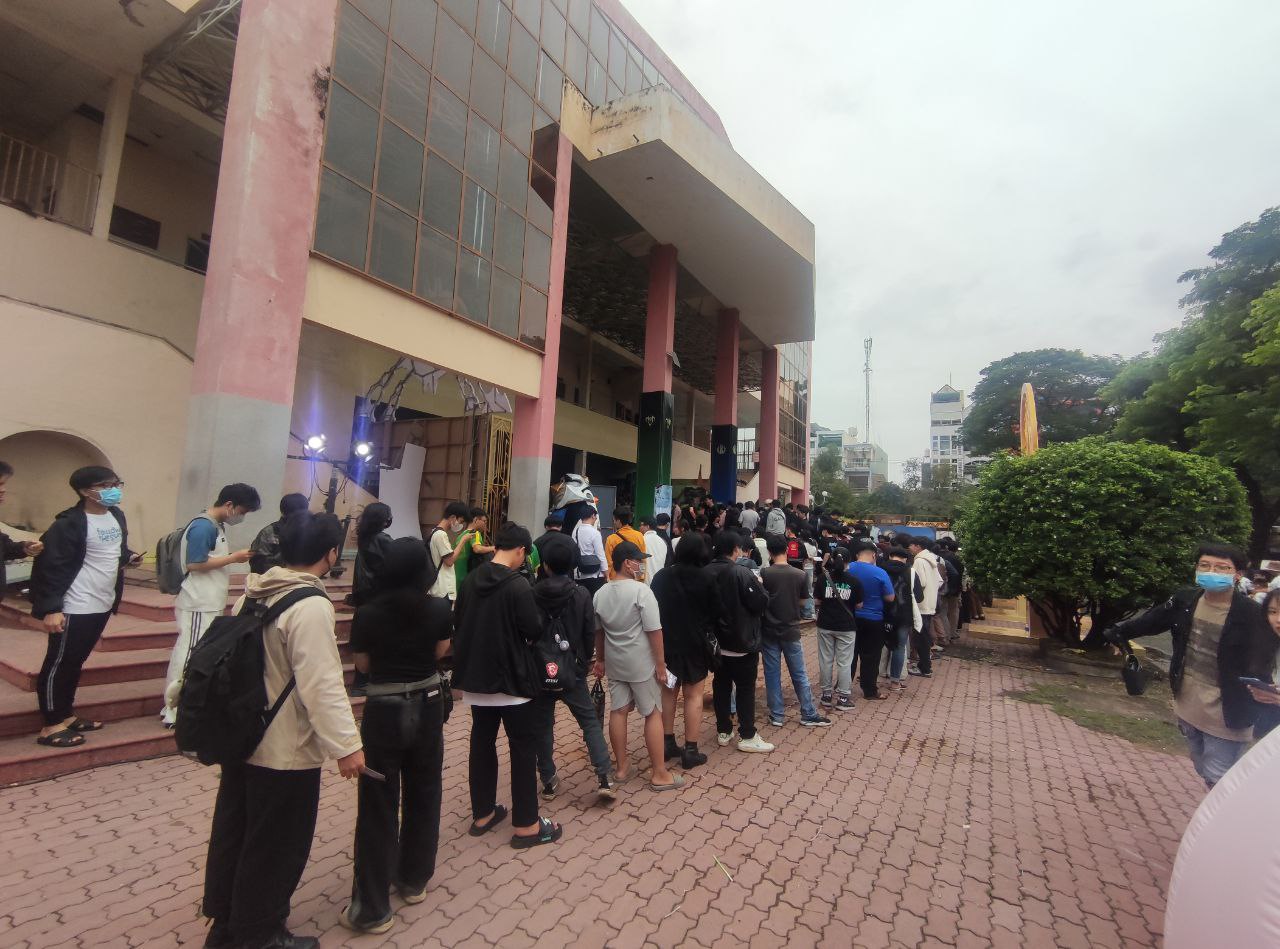 Offline Arcane 2 event in Vietnam is taking place at Tan Binh Stadium