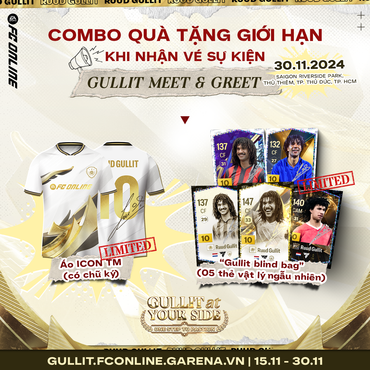 Ruud Gullit came to Vietnam: The most awaited event in November for football fans - Photo 2.
