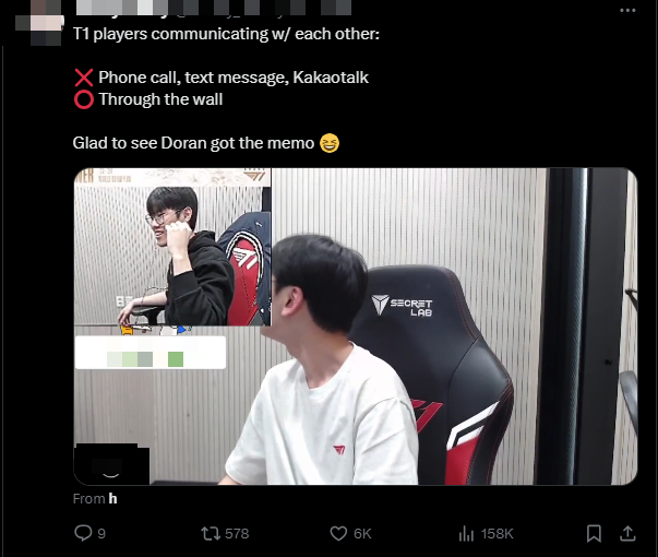 In a difficult moment, the question of T1 accidentally 