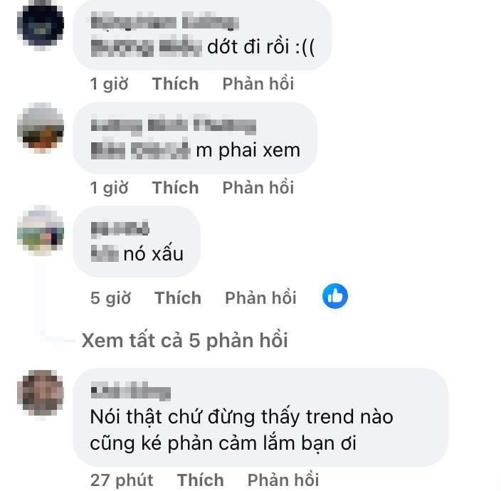 The audience is also annoyed