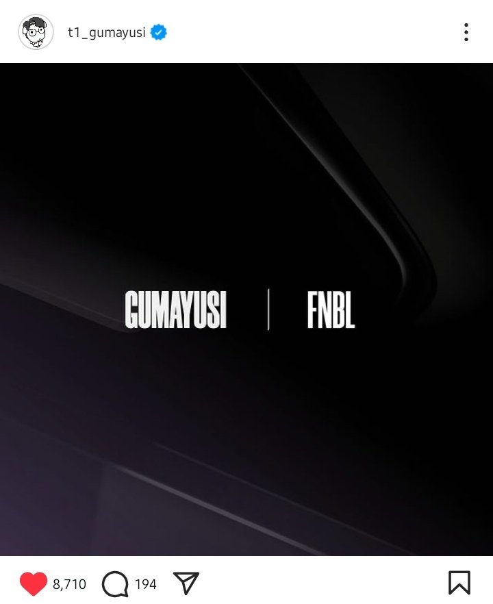 Gumayusi may also 