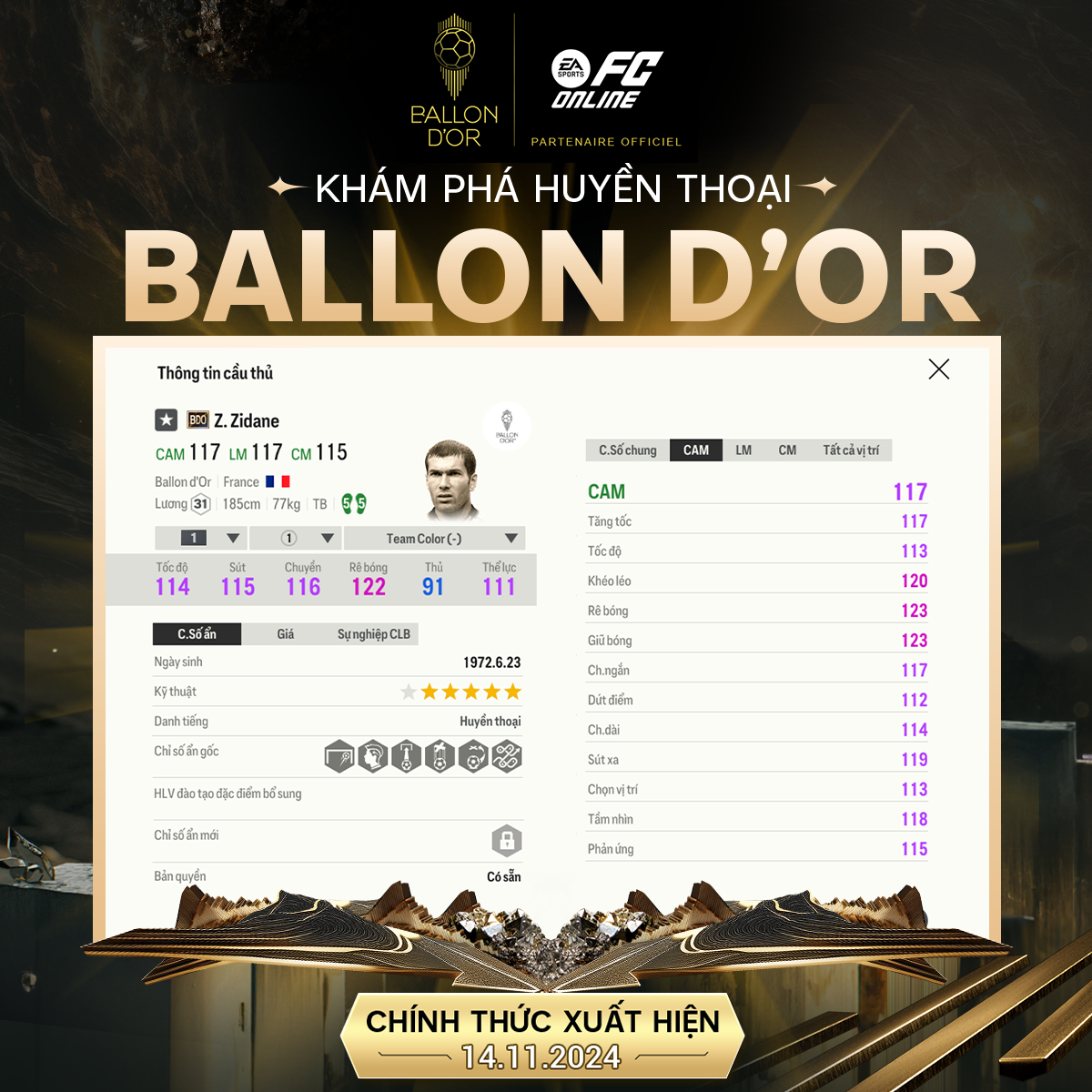FC Online launched the Ballon d'Or card to honor the world football legend- Photo 4.