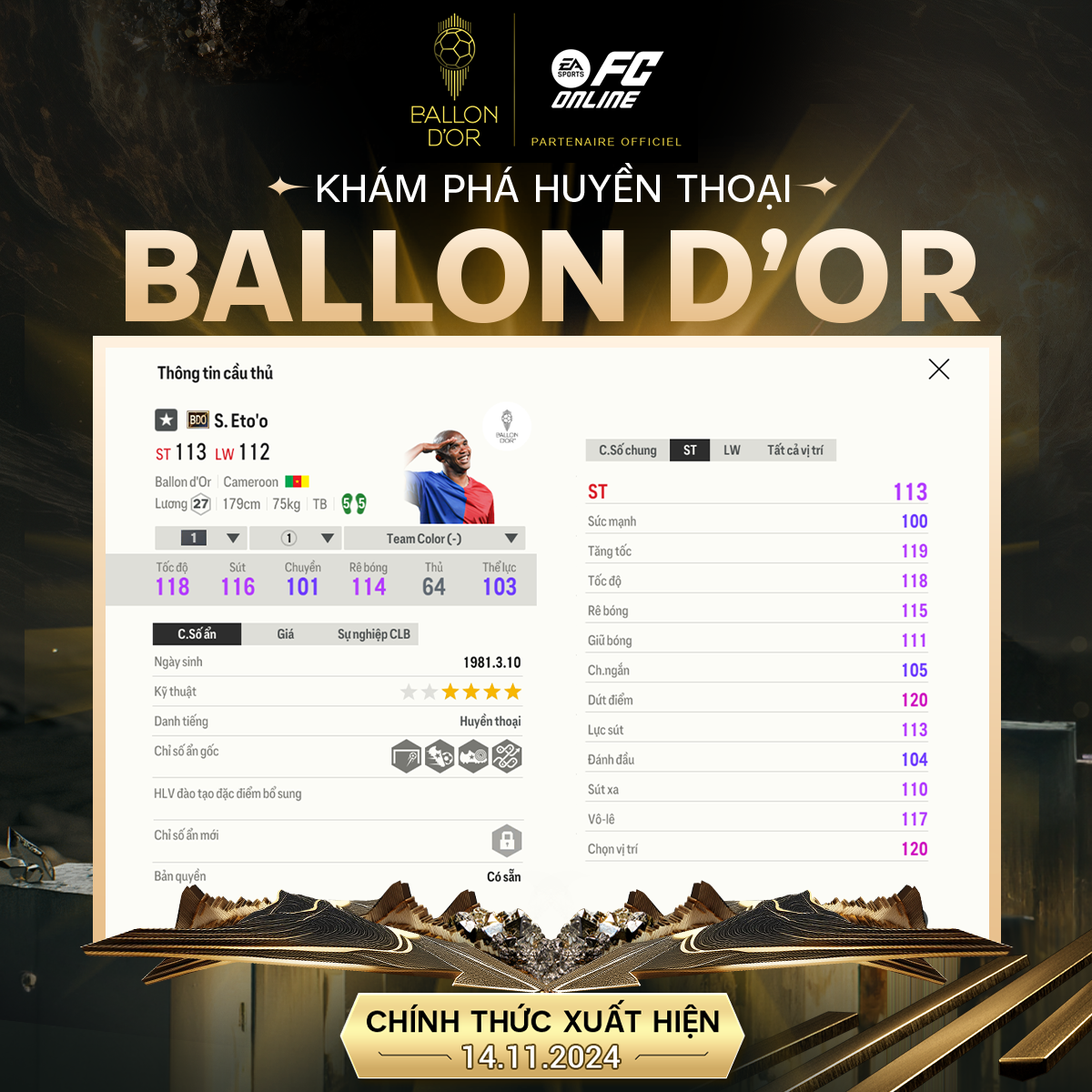 FC Online launched the Ballon d'Or card to honor the world football legend- Photo 7.