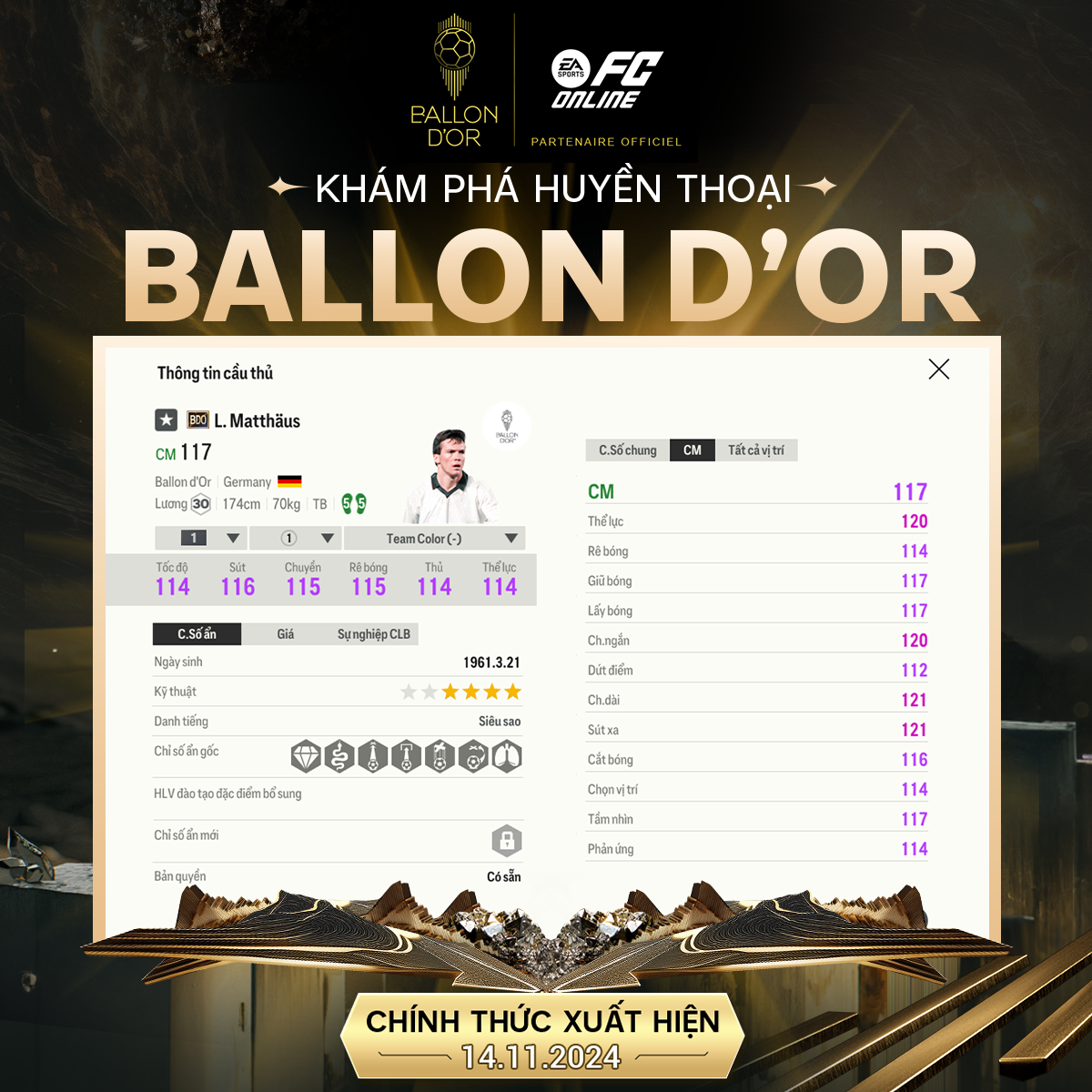 FC Online launched the Ballon d'Or card to honor the world football legend- Photo 9.