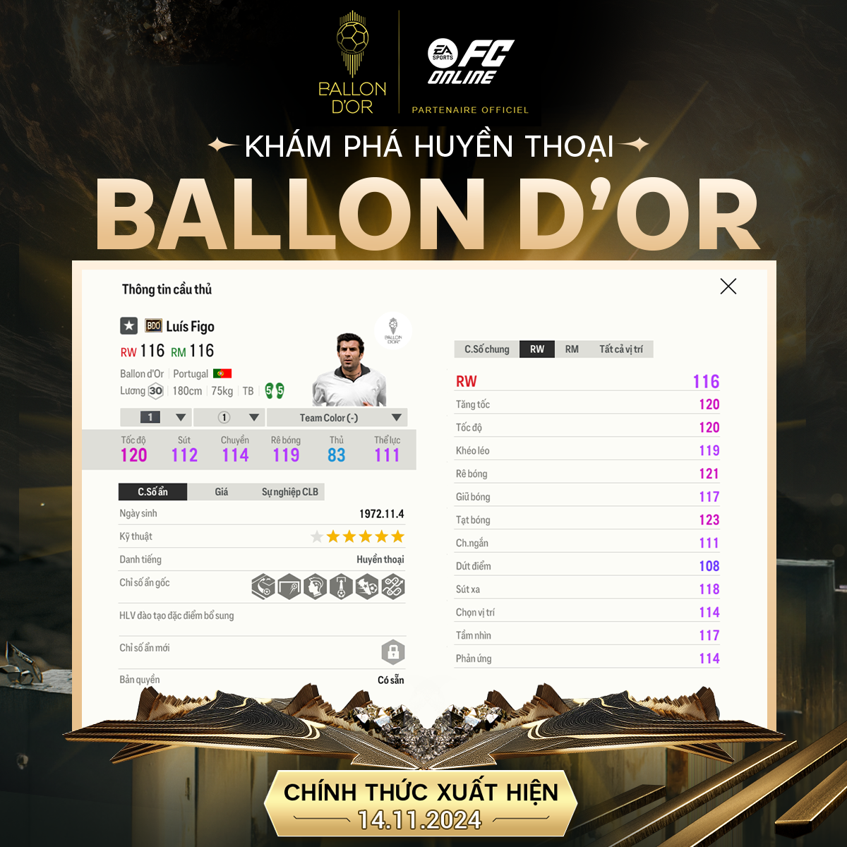 FC Online launched the Ballon d'Or card to honor the world football legend- Photo 8.