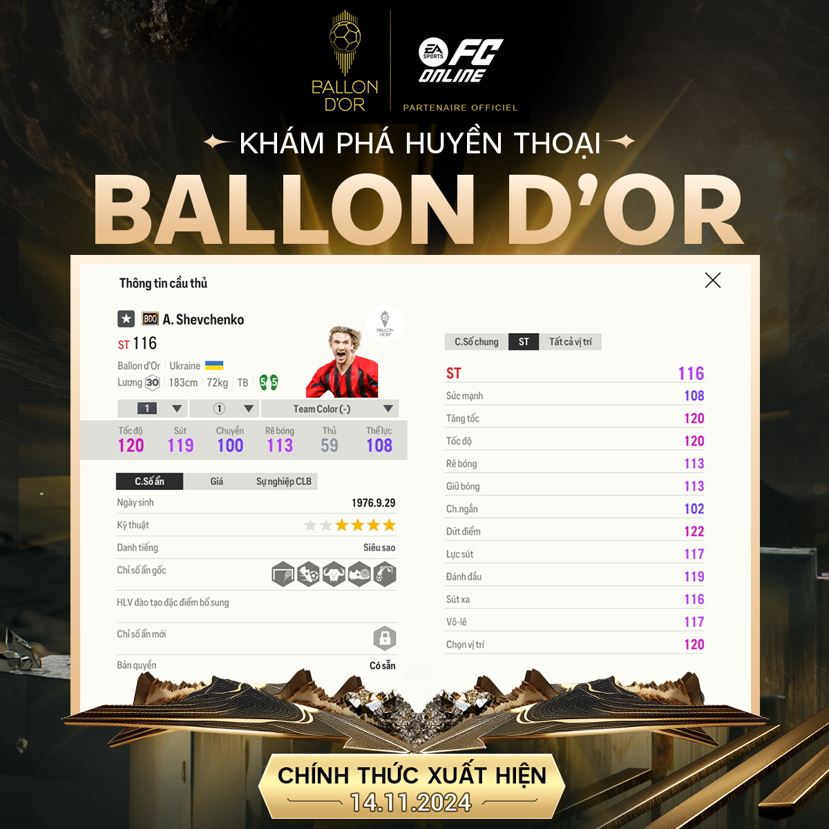 FC Online launched the Ballon d'Or card to honor the world football legend- Photo 11.