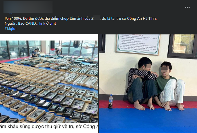Earlier, the audience discovered the location in Z's photo. Similar to Ha Tinh Police headquarters when this place appeared in the newspaper in another incident.