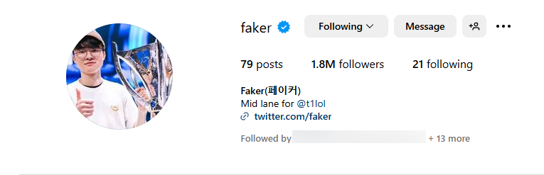 Faker is also the highest number of LoL players in the world