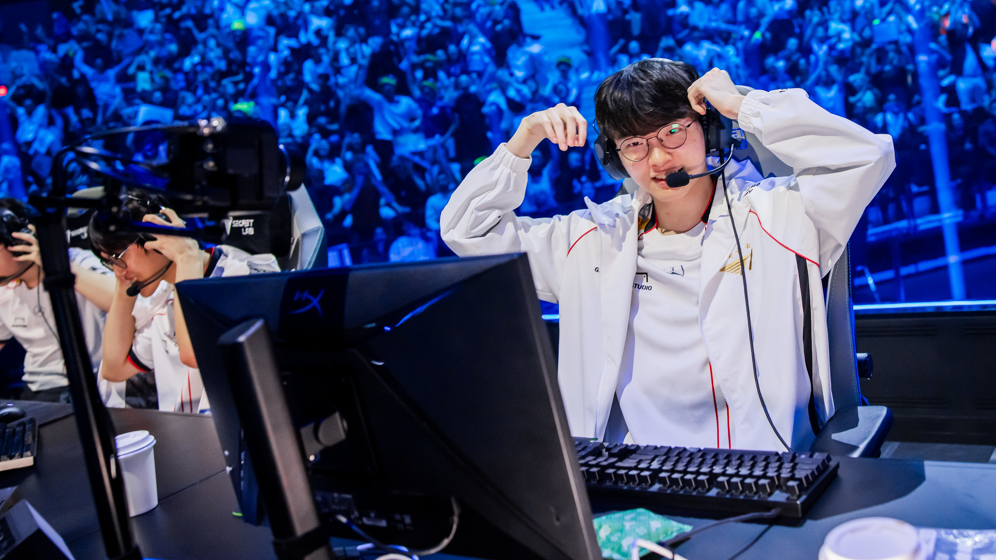 Faker also spoke at the right time