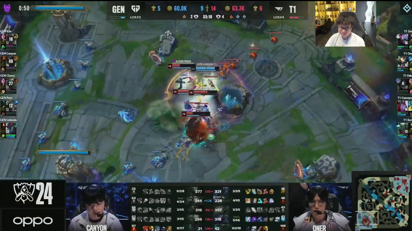 SofM also praised Keria even during the co-stream