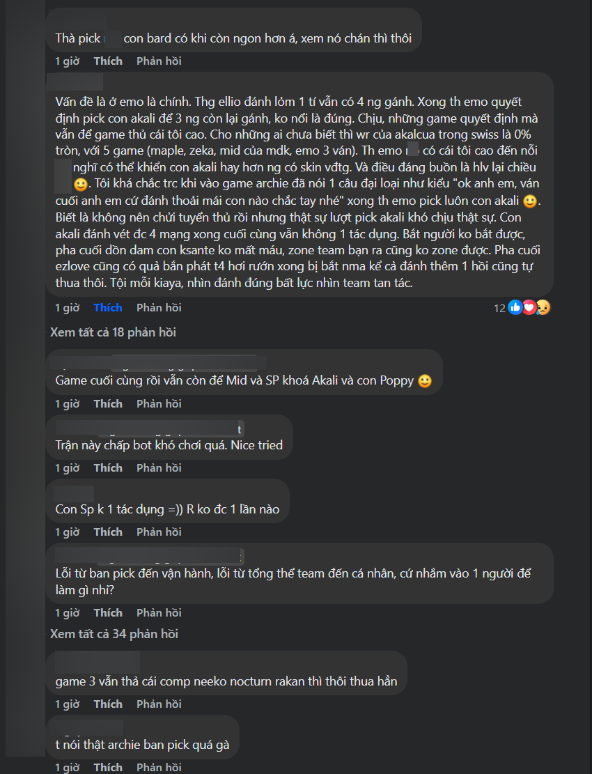 VCS audiences argue about the prohibitions of GAM