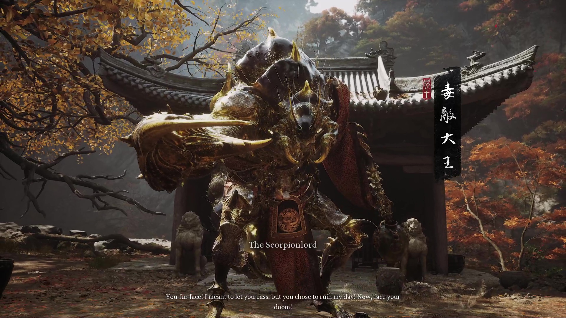 Scorpion monster is considered a hard monster of Black Myth: Wukong