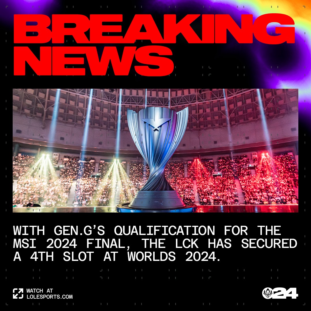 Riot's announcement after Gen.G won the BlG in the final of Thang Branch inadvertently became a prize for some audiences to protect the thesis points 