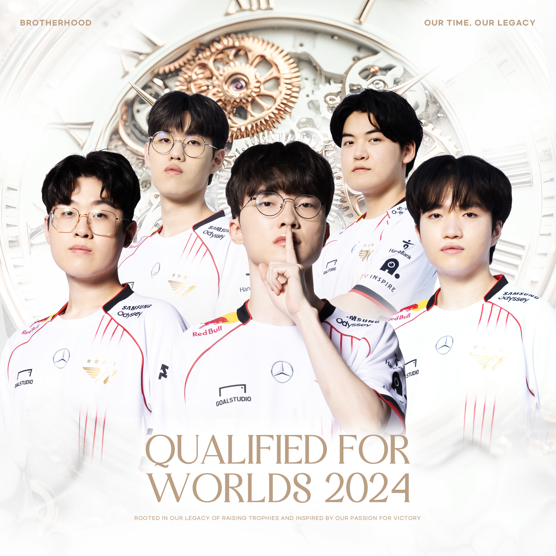 This may be a competitive uniform of T1 at Worlds 2024