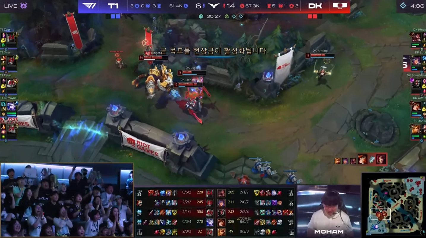 T1 failed before DK and only one chance to go to Worlds 2024