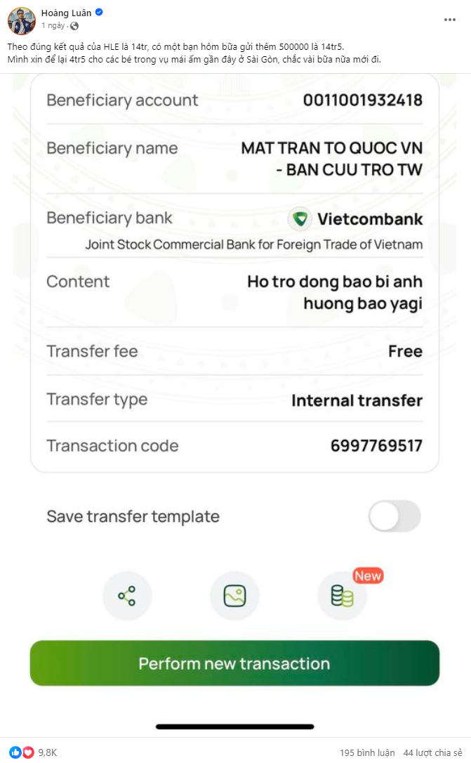 BLV Hoang Luan