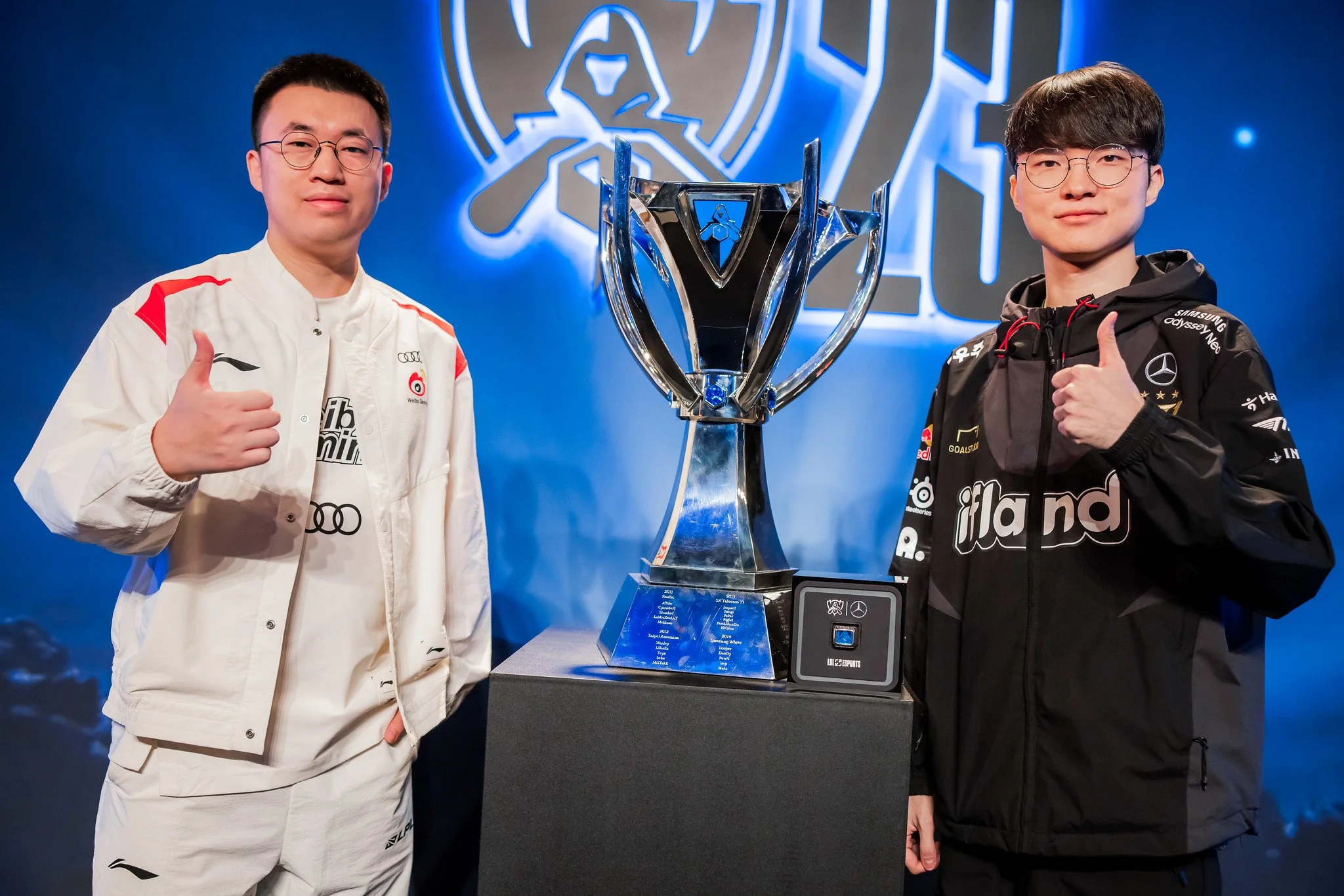 At the present time, Xiaohu is equal to the number of times attending Worlds with Faker but Faker can surpass this number if it comes to Worlds 2024