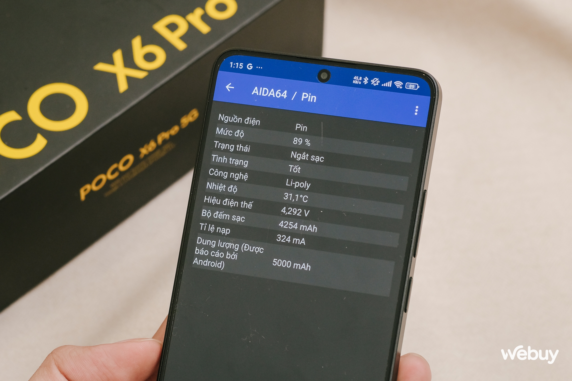 Evaluation of Poco X6 Pro 5g performance: Surprise with Dimensity 8300 Ultra chip, game too smooth- Photo 12.