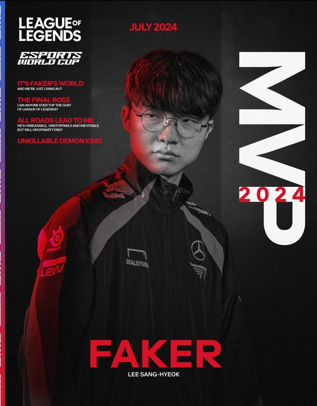 Faker continued to have a MVP of another tournament that he attended