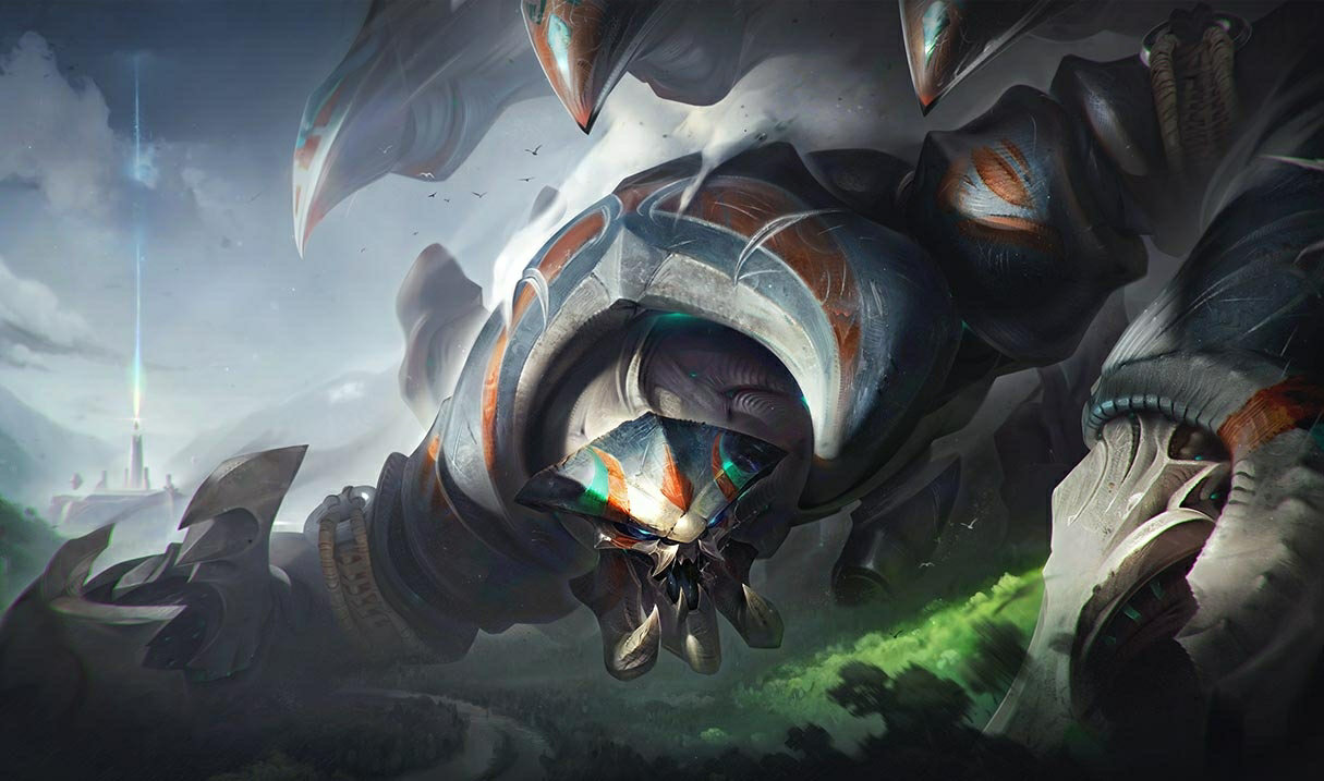 But Skarner is becoming a faulty product of Riot