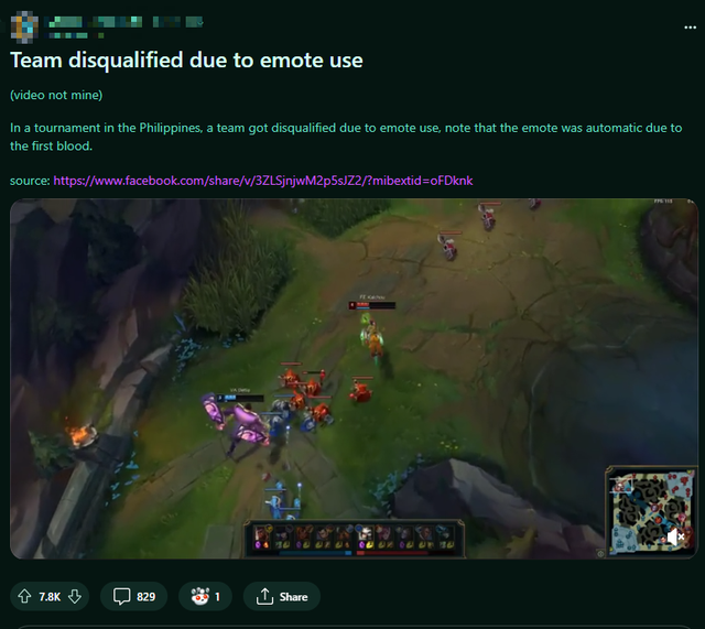 Strange story: A team of League of Legends was disqualified, except from the tournament because ... "nhá" Expression- Photo 2.