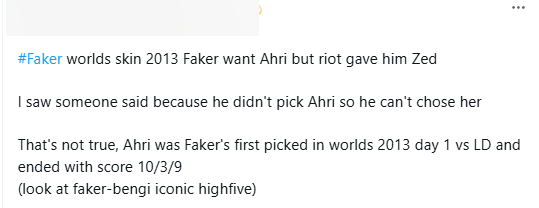 Revealing the unexpected truth about Faker's first World Worlds Skin, the community has been confused over the years?- Photo 2.