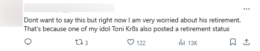 There is also an opinion that Faker can retire: 