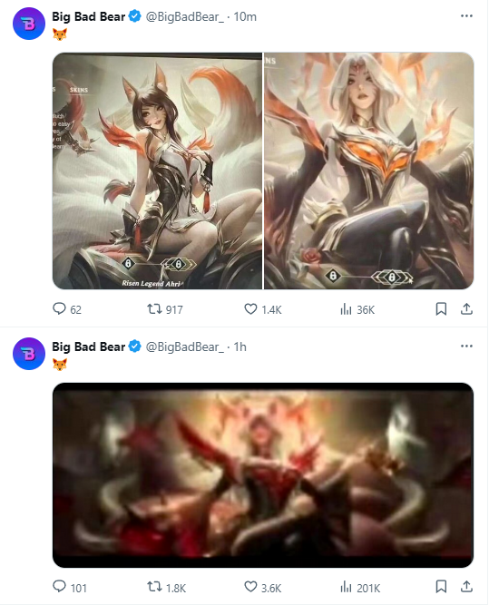 Youtuber Bigbadbear revealed some images that are allegedly of Skin Hall of Fame Faker