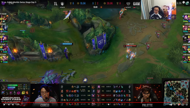 GAM in Worlds 2023 is ready for Pyosik to hold the general "cabinet" Kindred but still overcome the difficult opponent from LCS