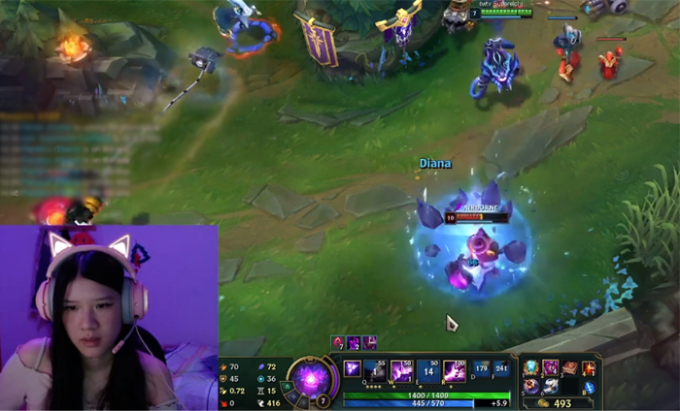Vietnamese female gamers stir the international League of Legends server with achievements "huge"a hard fan of "Super gunner" Familiar - Photo 4.