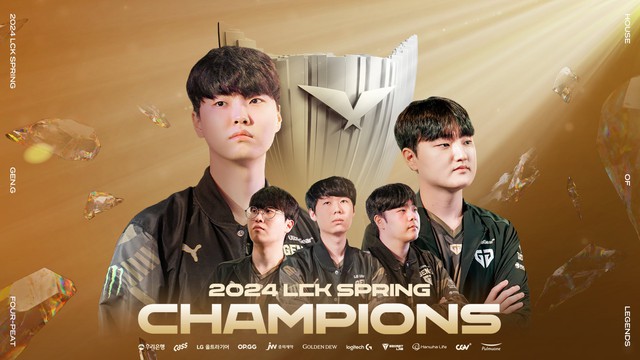 Gen.G became the first team in the history of LCK to have 4 consecutive domestic championships