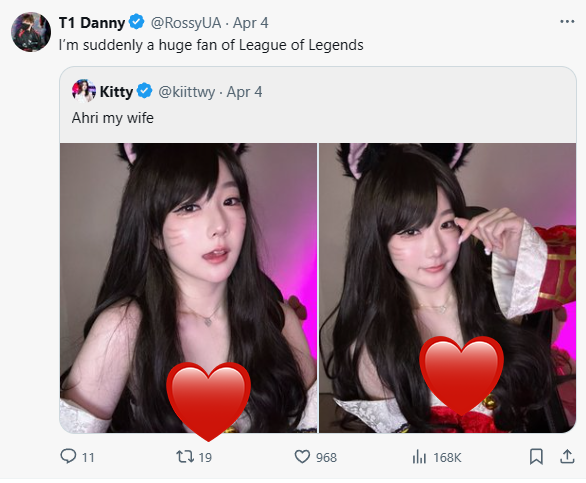 Danny of the Valorant T1 team "Want to become a hard fan" After Kitty's incarnation